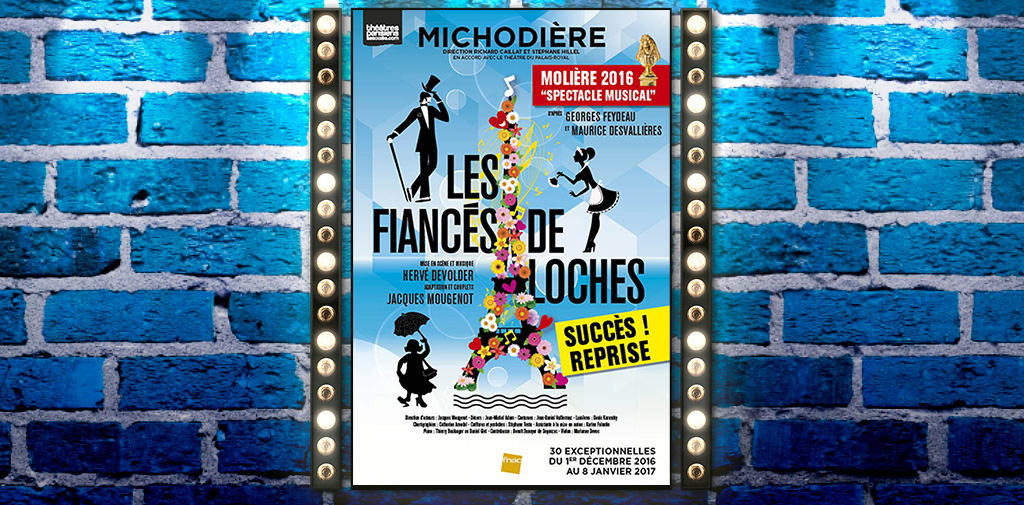 Critique : "Les Fiancés de Loches" au Théâtre de la Michodière