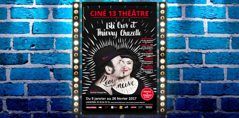 Critique : "Peau Neuve" de Lili Cros et Thierry Chazelle au Ciné 13 Théâtre
