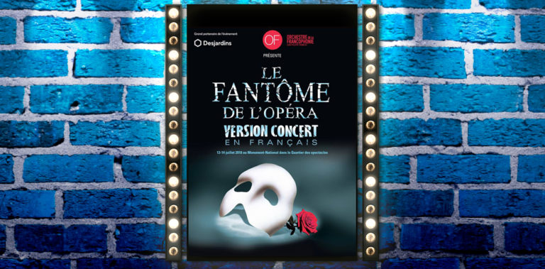Le Fantôme de l'Opéra version concert en français