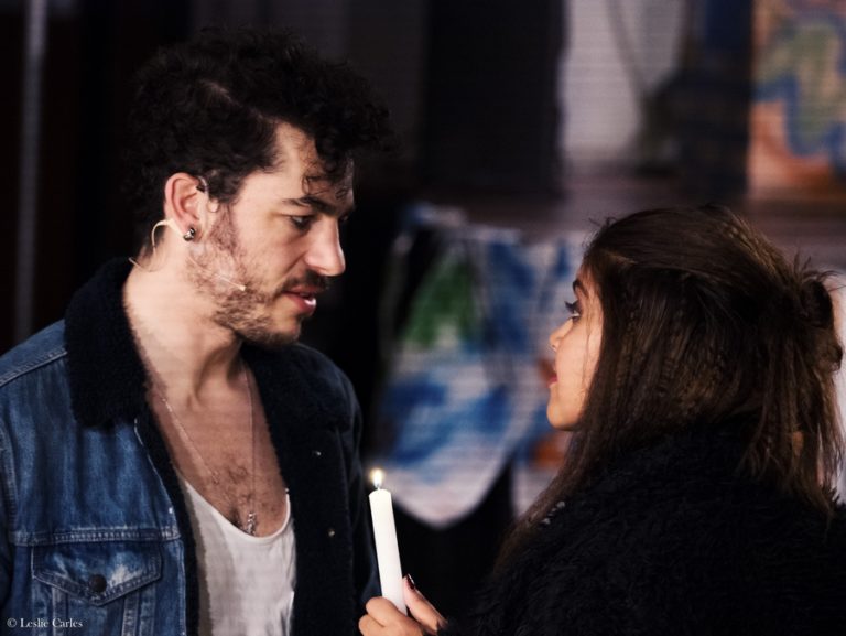 Bastien Darmon (Roger) et Mylène Sicard  (Mimi)