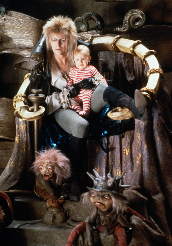 Labyrinth David Bowie bébé Toby