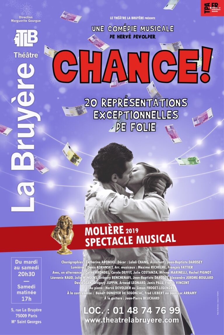 chance comédie musicale reprise