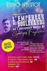 feydeau l'empereur des boulevards studio hébertot affiche