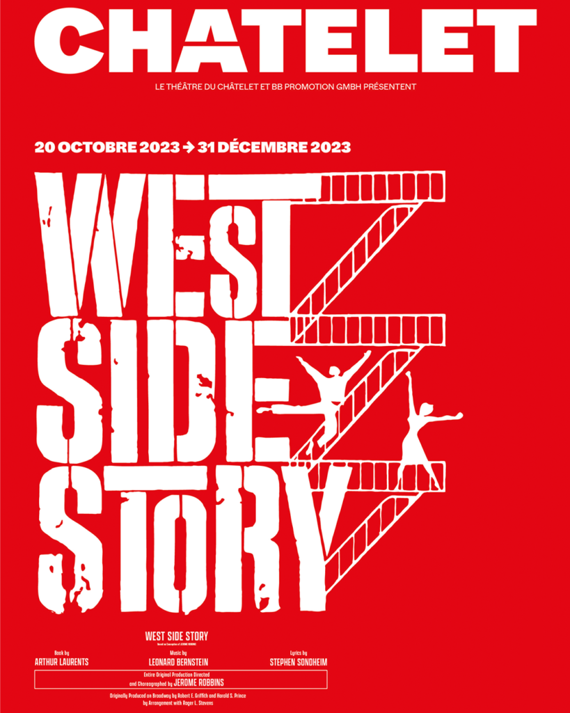 west side story affiche châtelet saison 23 24