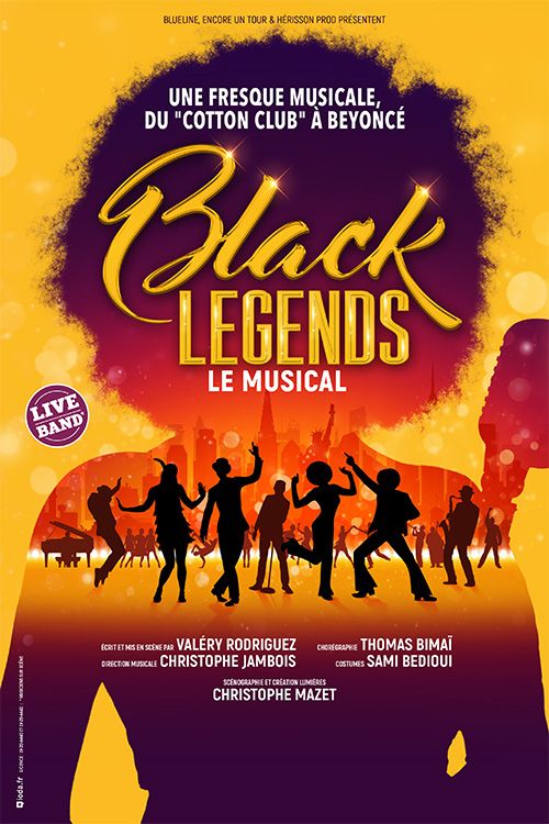 black legends affiche saison 2023 2024 bobino 13e art