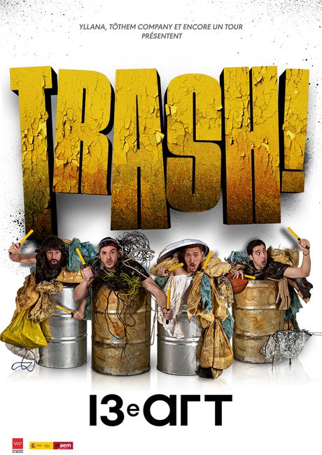 trash 13e art spectacle musicale poubelle théâtre 13e art saison 2023