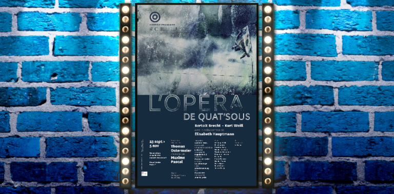 affiche opéra de quat sous comédie française