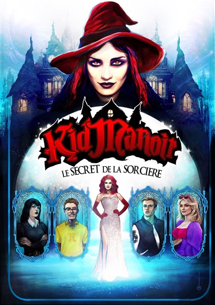 Kid manoir affiche théâtre hébertot secret de la sorcière saison 2023 2024