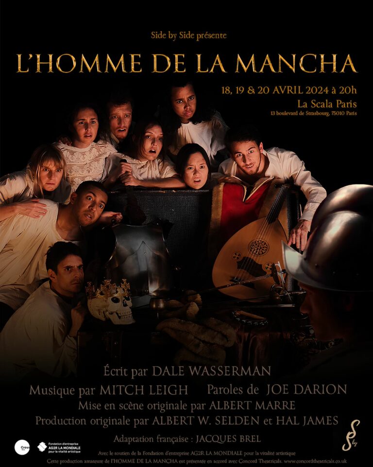 Affiche L'homme de la mancha Side by Side