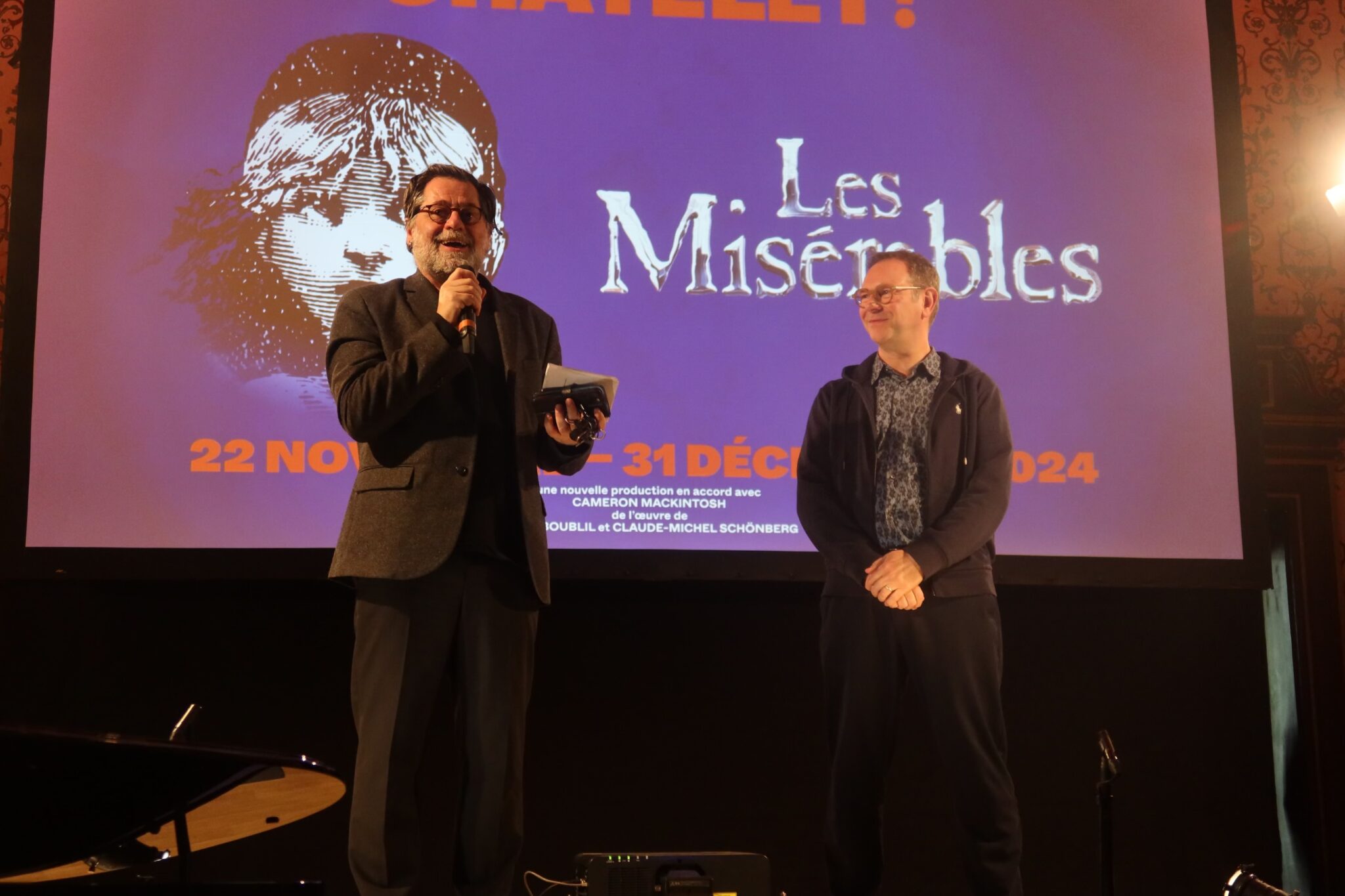 Compte rendu Showcase “Les Misérables”, au Théâtre du Châtelet Musical Avenue